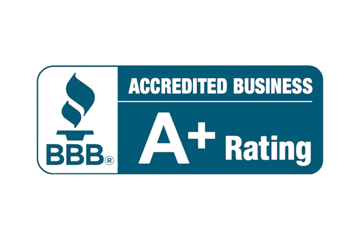 BBB Accredited A+ Rating Logo