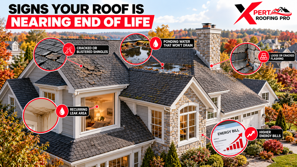 Signs Your Commercial Roof Is Reaching the End of Its Life