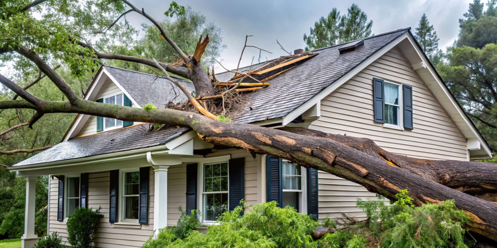 Tree Branch Fell on Your Roof